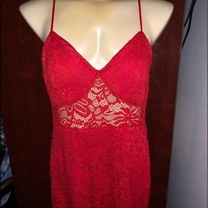 NWOTs Red Lace Dress